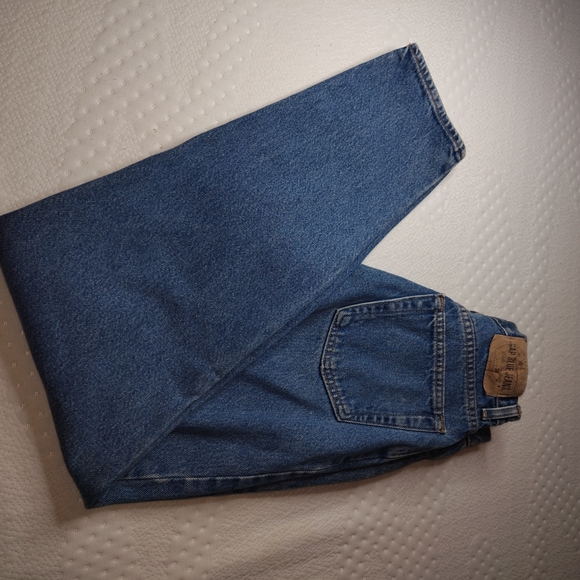 GAP Women's Classic Blue Straight Leg Jeans - Picture 11 of 11